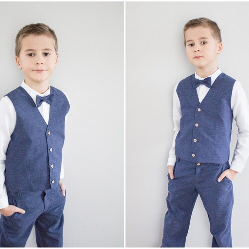 Emerald Green Boys Wedding Suit Page Boy Outfit Toddler Ring Etsy