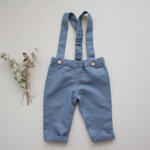 Baby boy grey dress pants cheap with suspenders