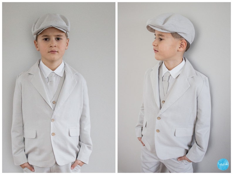 Boys Flat Cap Toddler Cap Newsboy Cap for Boys Ring Bearer Etsy