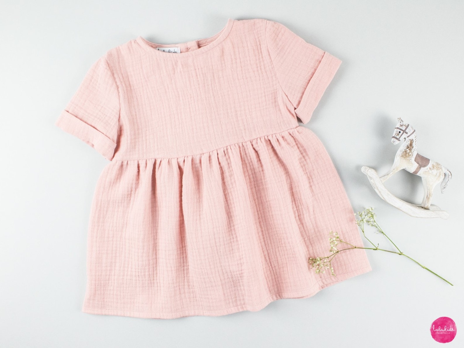 Girls baby dress muslin dress tunic cotton dress organic Etsy