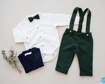 Yimutian Ensemble Mariage Cérémonie Bébé Garçon Costume Gentleman Baptême De Mariage Tenues Avec Pantalon Bretelles Chemise Yimutian Ensemble Mariage Cérémonie Bébé Garçon Costume Gentleman Baptême De Mariage Tenues Avec Pantalon Bretelles Chemise