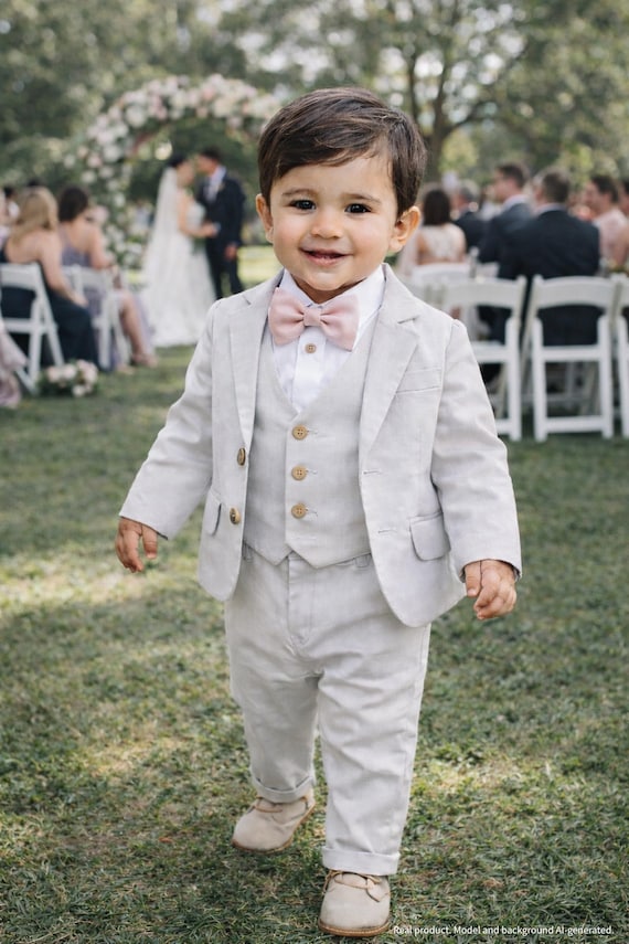Formal Wear Childrens Grey Trousers Wedding Boys Formal Wedding Suit Pants  Grey Boys Kid 2t Dressy