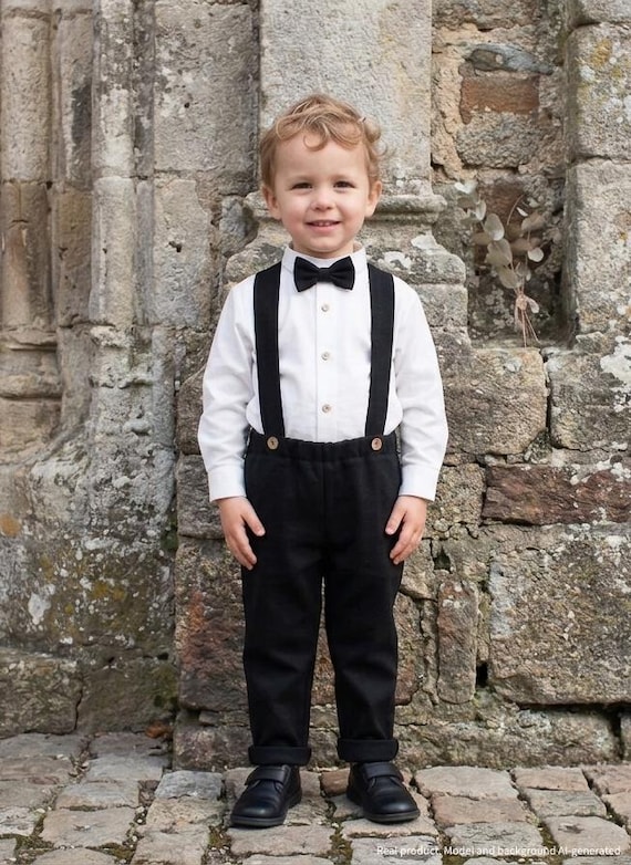 18 month black dress shirt Pant 18 Month Dress Shirt Outfit Baby Boy Shirt And Tie ZOEREA Baby Boy  Gentleman Outfits