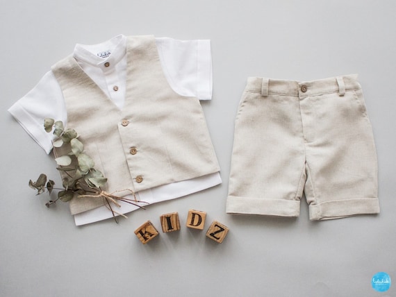 SALE Boys' Wedding Suit, Ring Bearer Outfit, Boys Suit