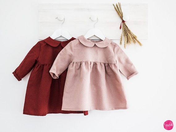 Baby girl collar dress hotsell