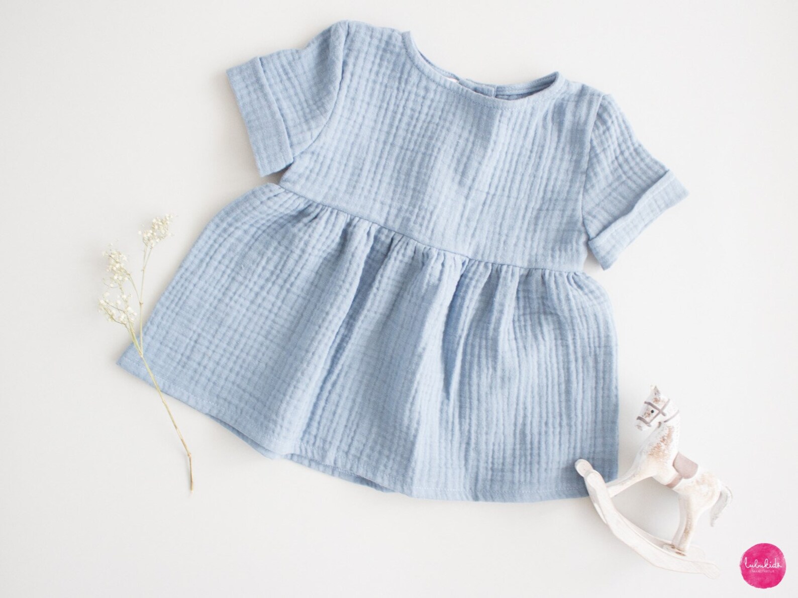 Baby Girl Dress Muslin Dress organic Cotton Etsy Denmark