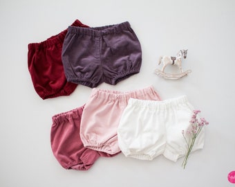 Shorts Corduray Bloomers Baby Girl