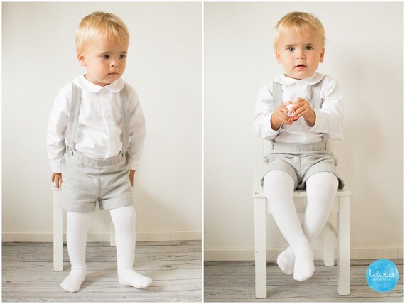 baby boy tweed suit