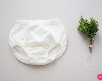 Windelhöschen aus Bio-Baumwolle, Taufe Baby Hose