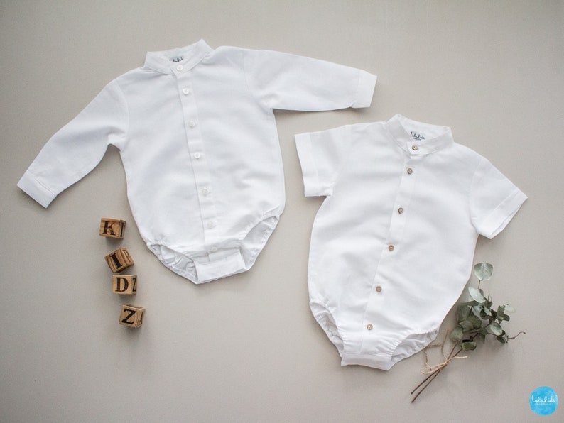 toddler ring bearer clothes, boys suspender outfit, 4pcs set for beeach wedding blazer, pants, shirt, bow tie image 8