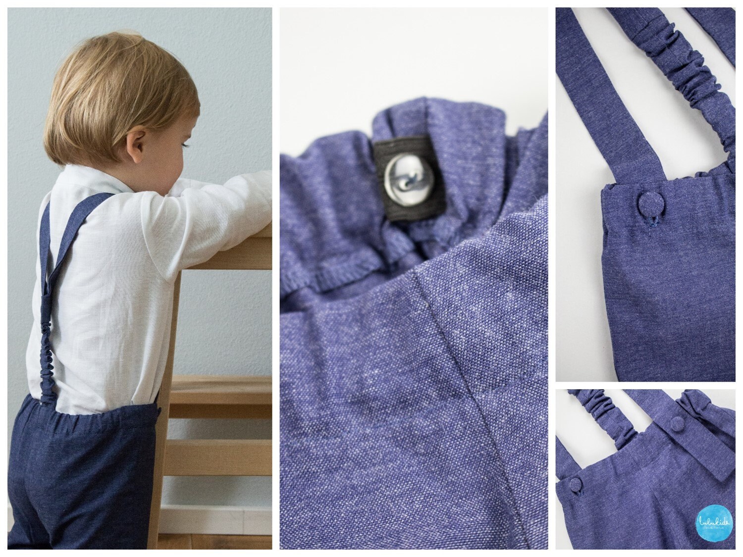 Navy blue outlet pant white shirt