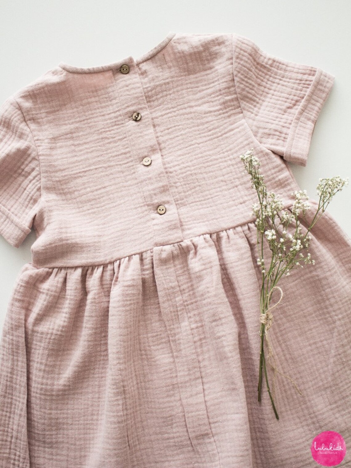 Girls baby dress muslin dress tunic cotton dress organic Etsy