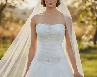 Vestido de novia vintage de Mori Lee - Sin estrenar - Talla 10