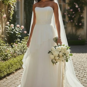 sachin and babi light blue dress Amsale Imani dress in champagne color extra
