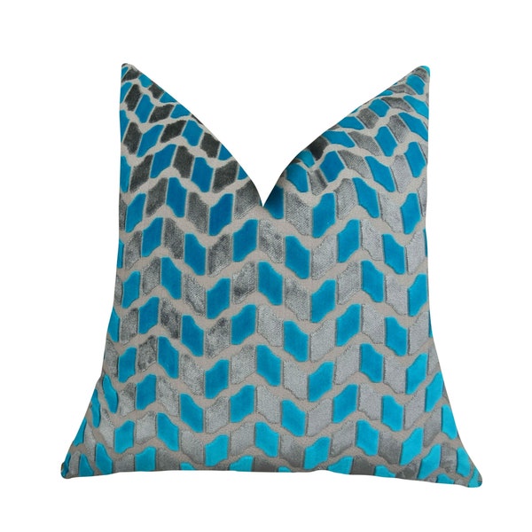 Zig Zag Pillow Etsy