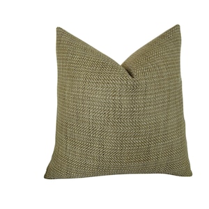 Light Brown Tan Textured Throw Pillow Cover - Beige Neutral Lumbar Pillow - Weave Textured Tan Pillow - 11017