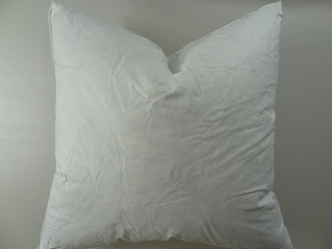 24x24 Feather Pillow Insert Made in USA 95/5 Feather Down Etsy