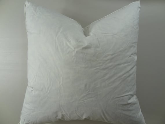 18x18 Feather Pillow Insert Made in USA 95/5 Feather Down Blend