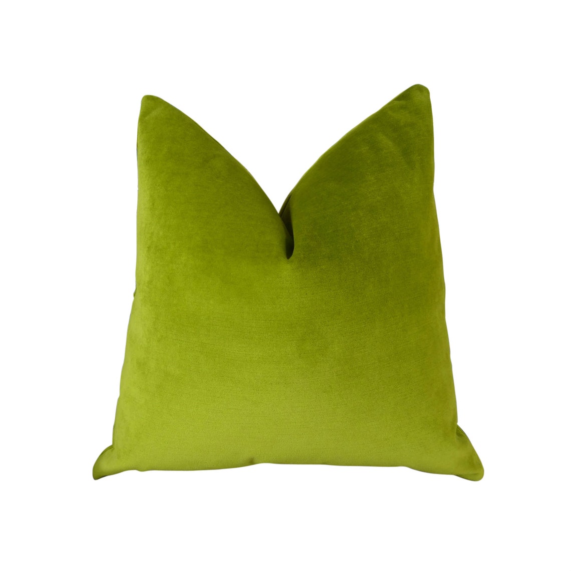 Green Velvet Pillow Designer Luxury Green Velvet Throw Etsy