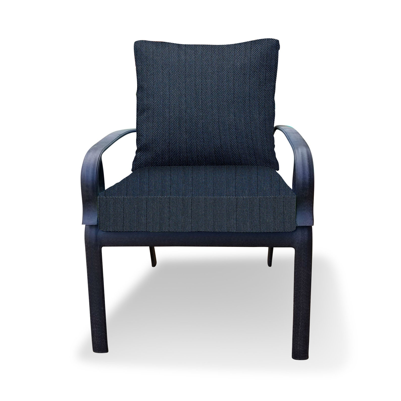 Outdoor Cushion Dark Blue Outdoor Cushions for Chair Chaise Etsy