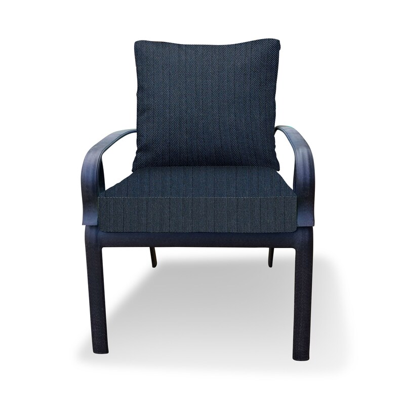 Outdoor Cushion Dark Blue Outdoor Cushions for Chair Chaise Etsy