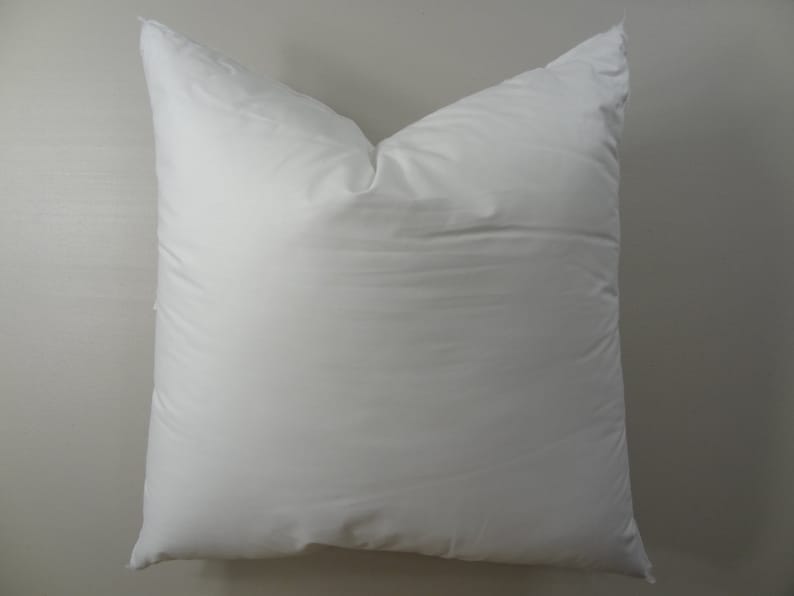 22x22 Pillow Insert Made in USA Hypoallergenic Down Etsy