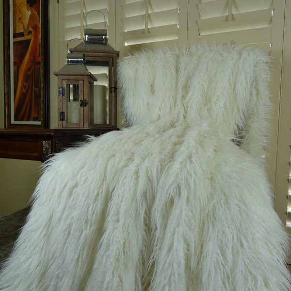 Faux Fur Bedspread Etsy