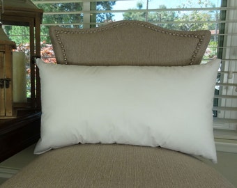 Polyfill Pillow insert LUMBAR sizes - Made in USA Hypoallergenic Down Alternative Polyfill