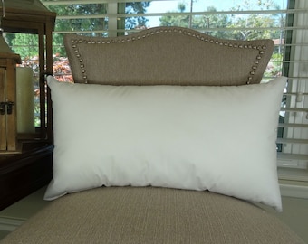 Polyfill Pillow insert LUMBAR sizes - Made in USA Hypoallergenic Down Alternative Polyfill