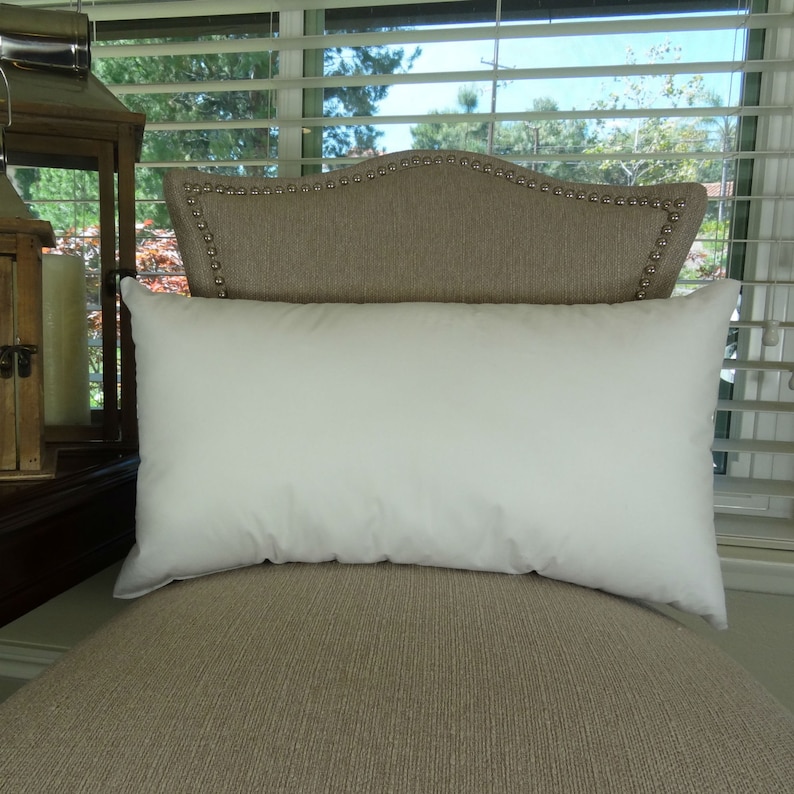 Polyfill Pillow Insert LUMBAR Sizes Made in USA Etsy