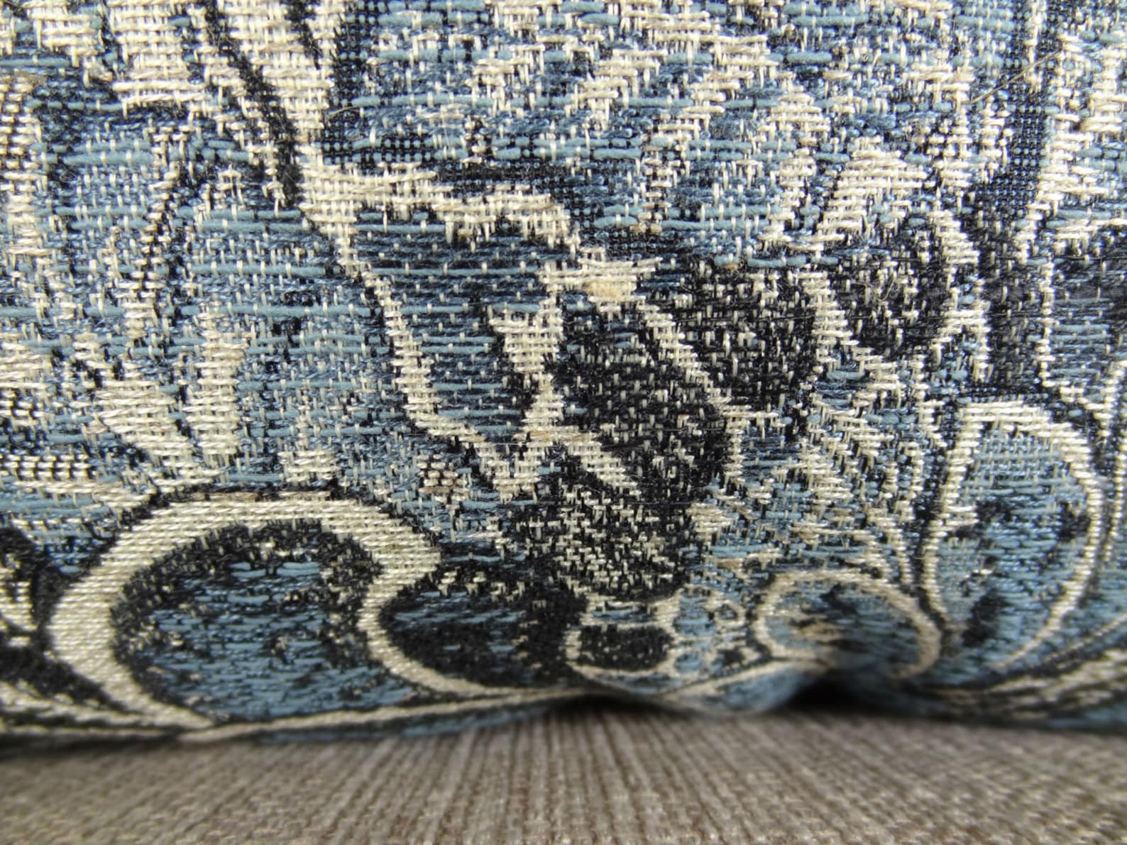 Navy Blue Pillow - Blue Navy Greige Pillow Cover - Light Dark Blue ...