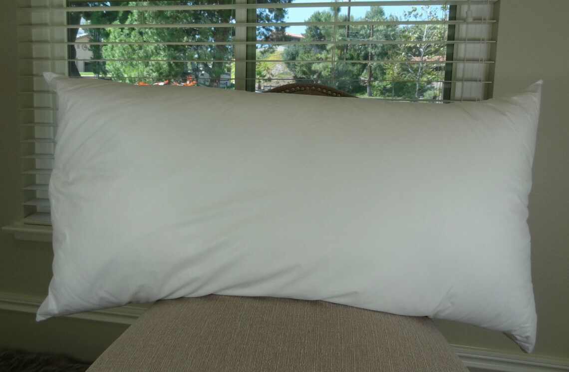 22x29 Sham Feather Pillow insert Made in USA 95/5 Feather Etsy