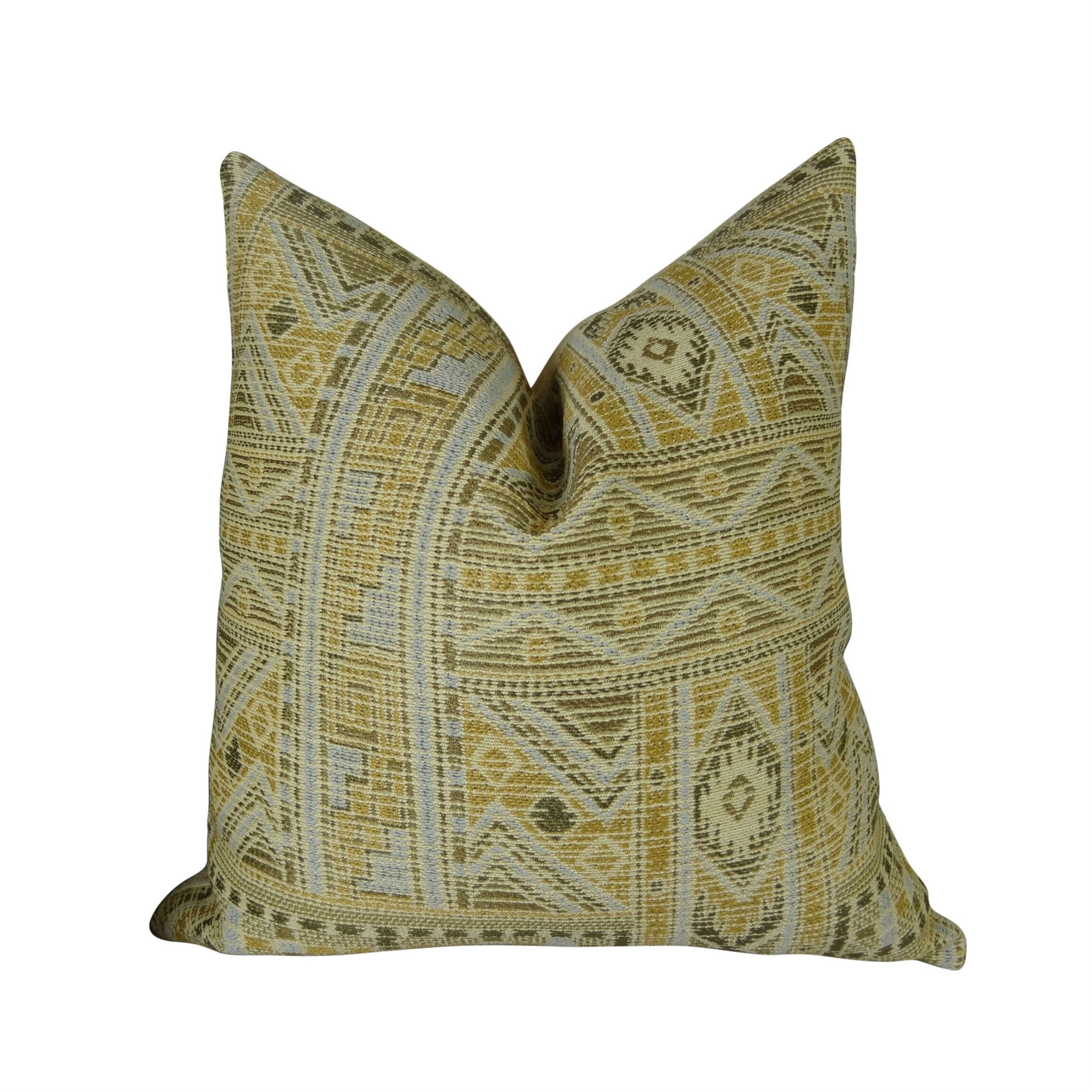 SALE Designer Aztec Lumbar Throw Pillow Cover Light Blue Etsy