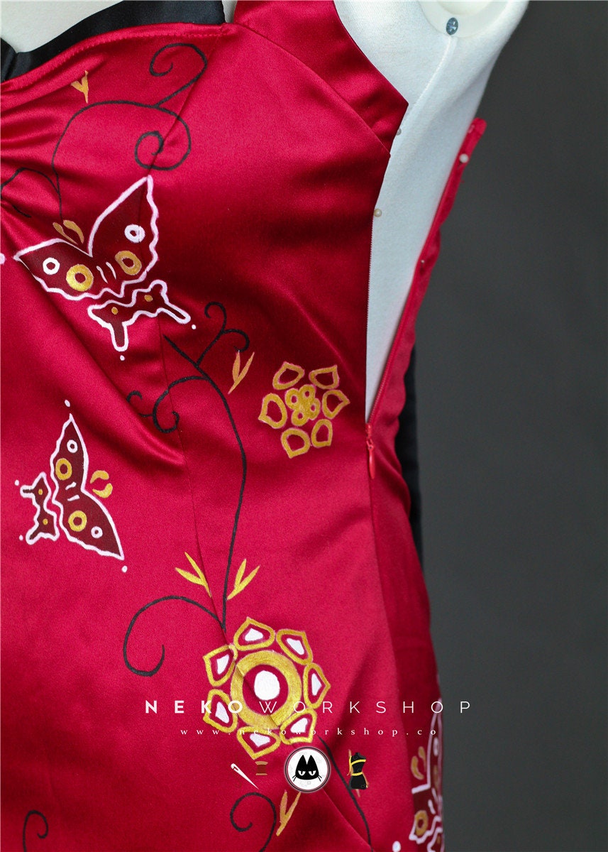 Red Dress Ada Wong - Etsy Red Dress Ada Wong - Etsy