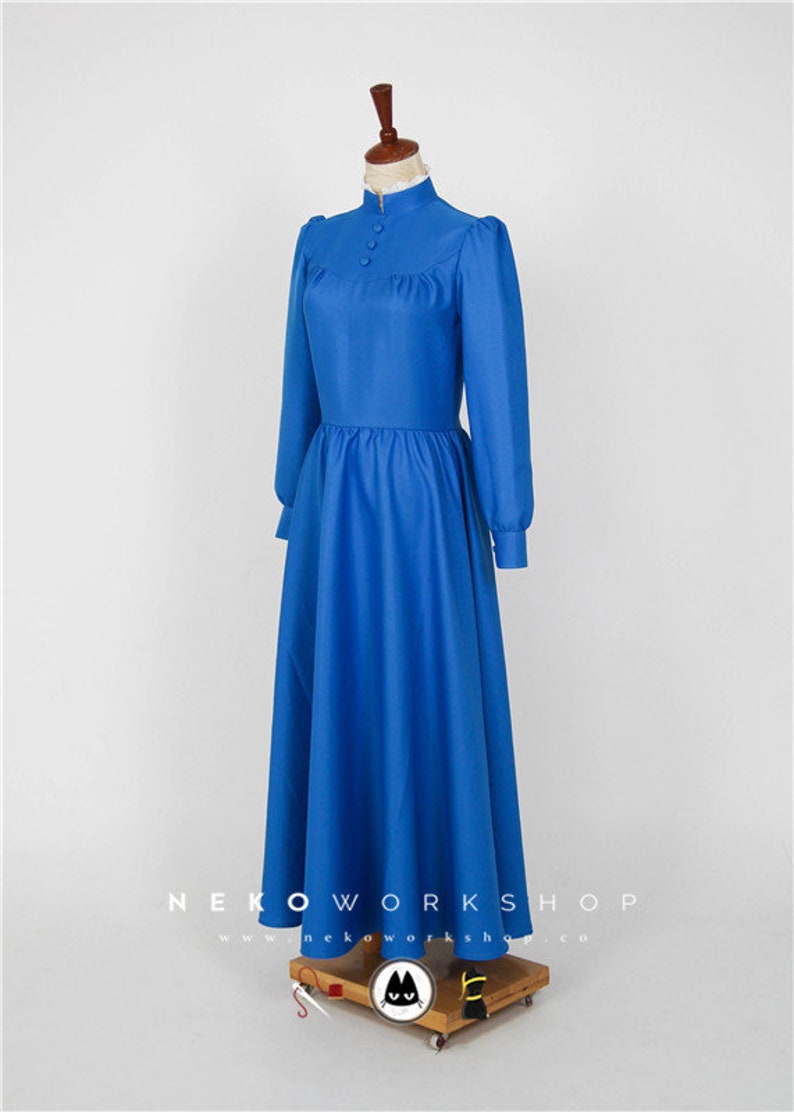 Victorian Sophie Dress Light Blue