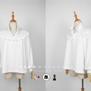 White Medieval Shirt image 1