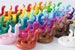 Froodle Figurines | Tiny, Fruit Snake Polymer Clay Animals | Over 30 Color + 20 Topping Options (Made to Order) 