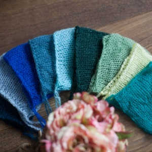Mohair Bonnet / Newborn Baby Hat
