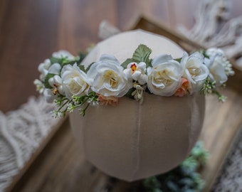 Boho Flower Crown Adult & Child, Floral Crown, Flower Crown Wedding, Flower headpiece, Flower Crowns, Boho Wedding Crown