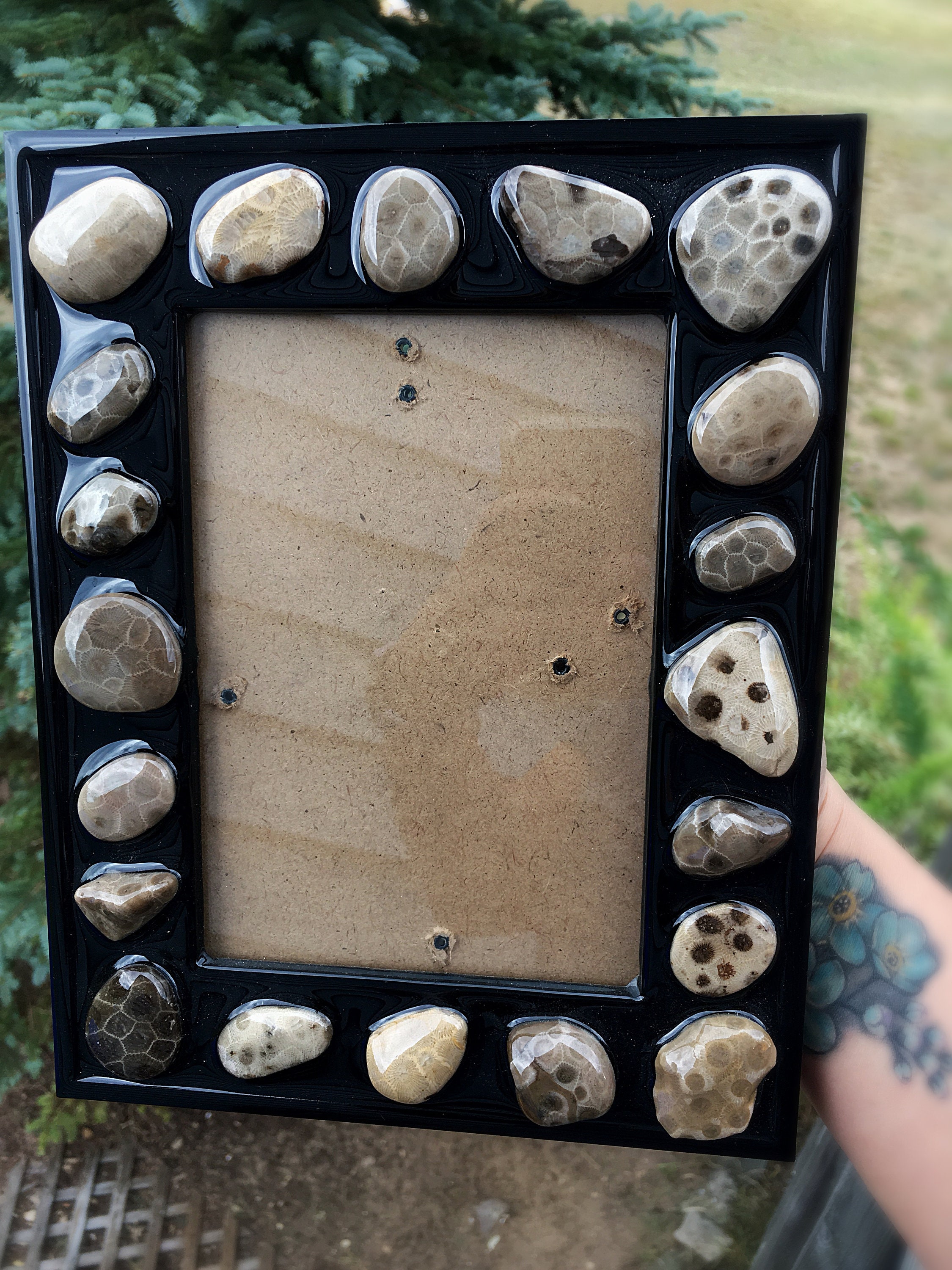 Petoskey Stone Picture Frame - 5x7