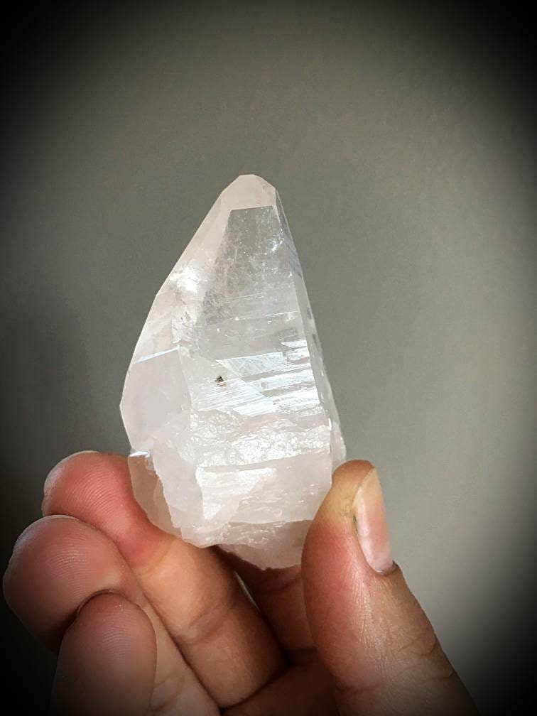 Arkansas Quartz Crystal Self Healing Point