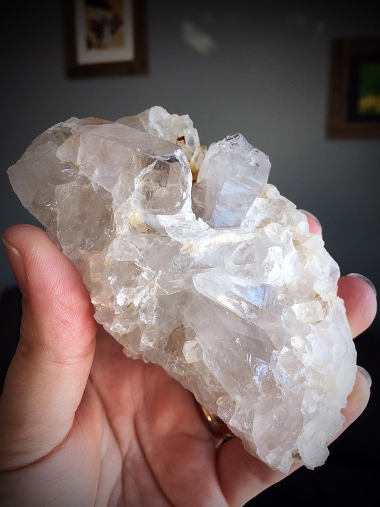 Arkansas Quartz Crystal Cluster