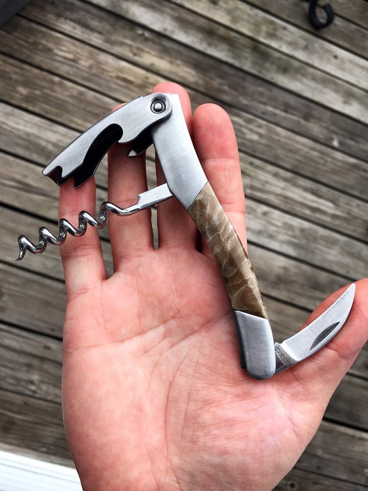 Petoskey Stone Wine Key