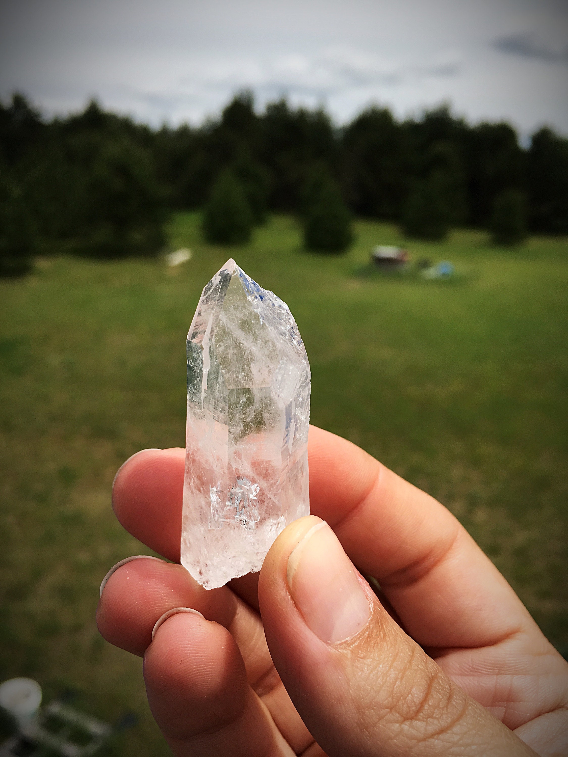 Arkansas Quartz Crystal Lot M” 7 pieces!!