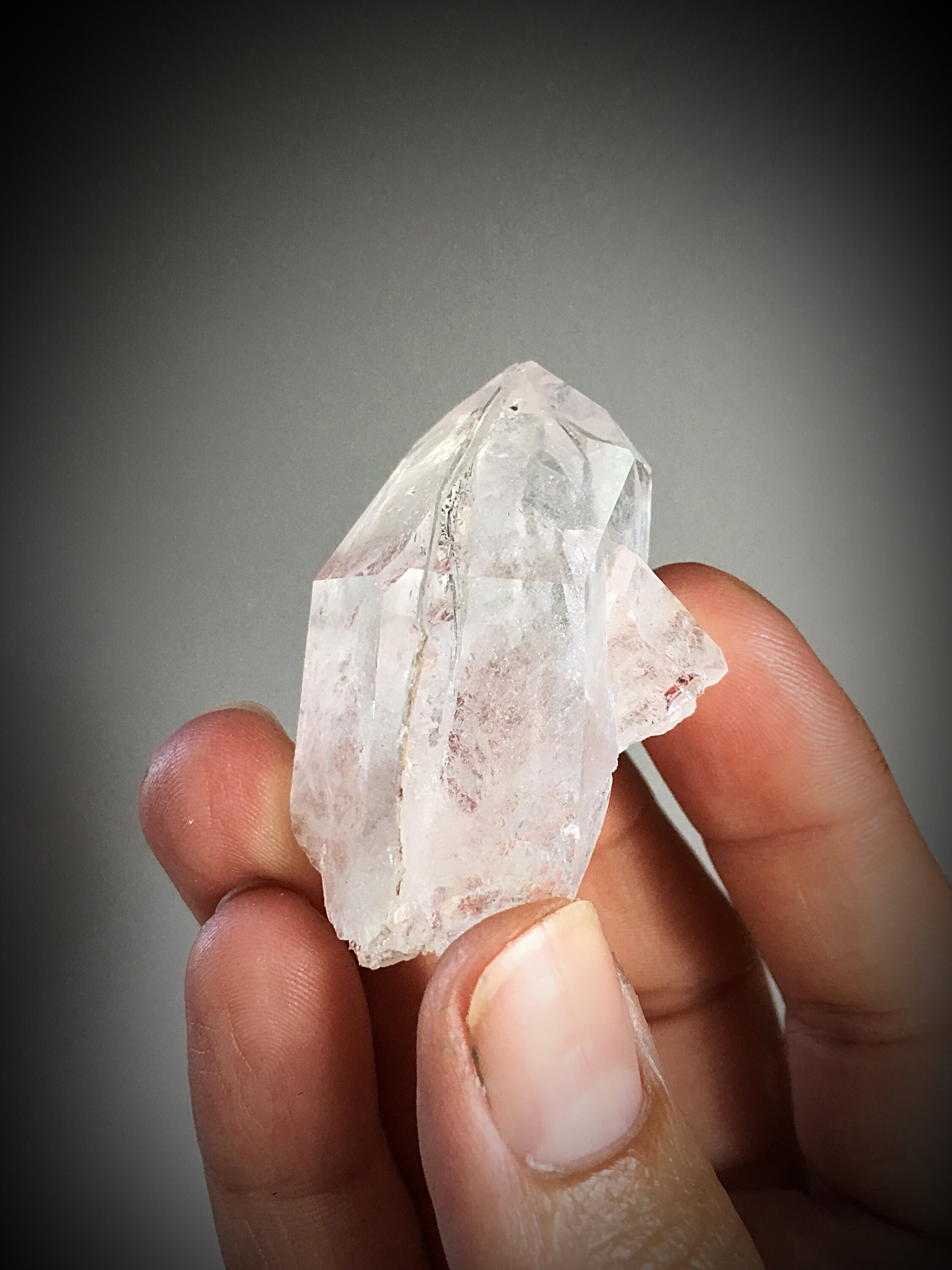 Arkansas Quartz Crystal Self Healing Point