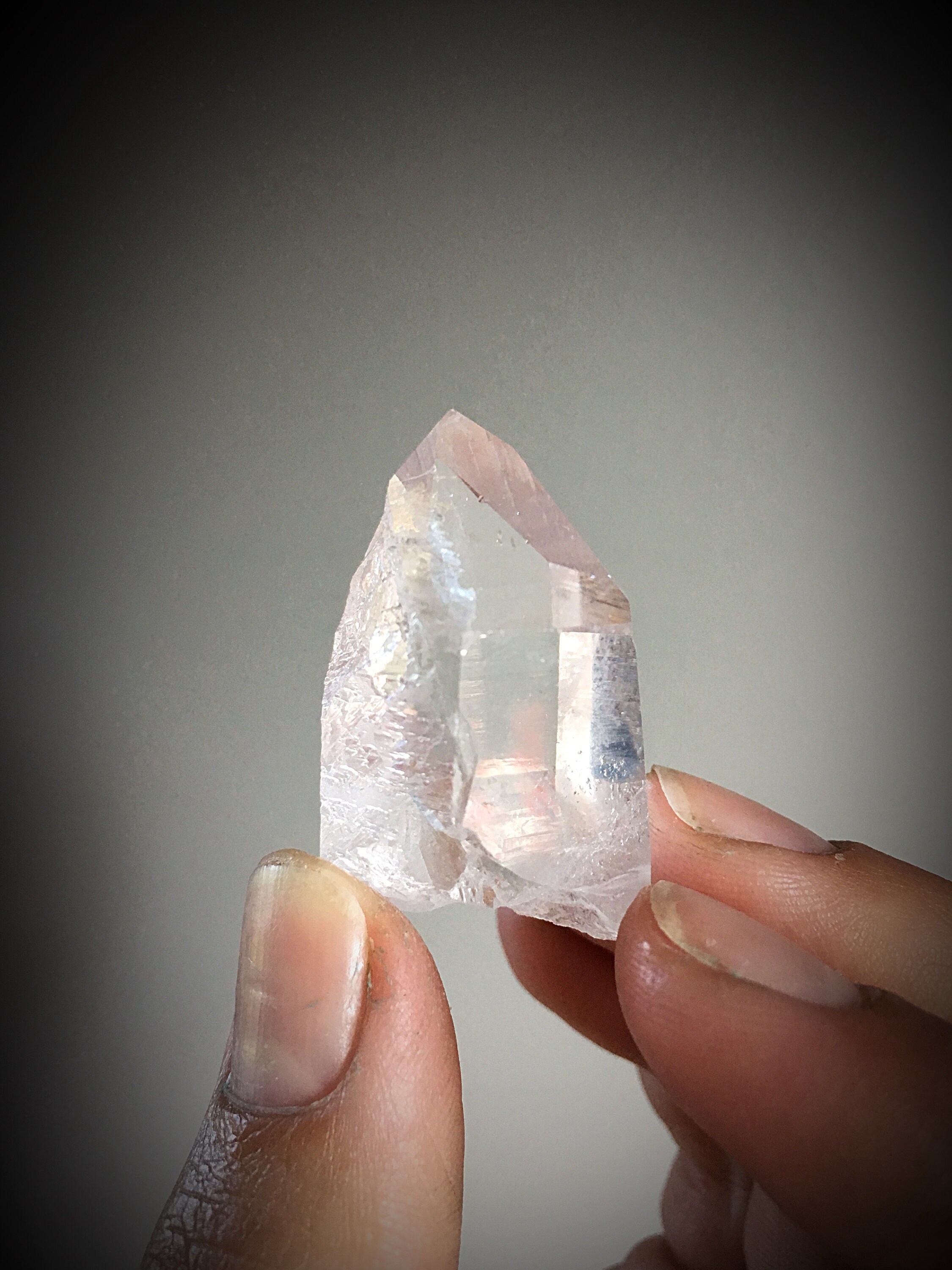 Arkansas Quartz Crystal Self Healing Point