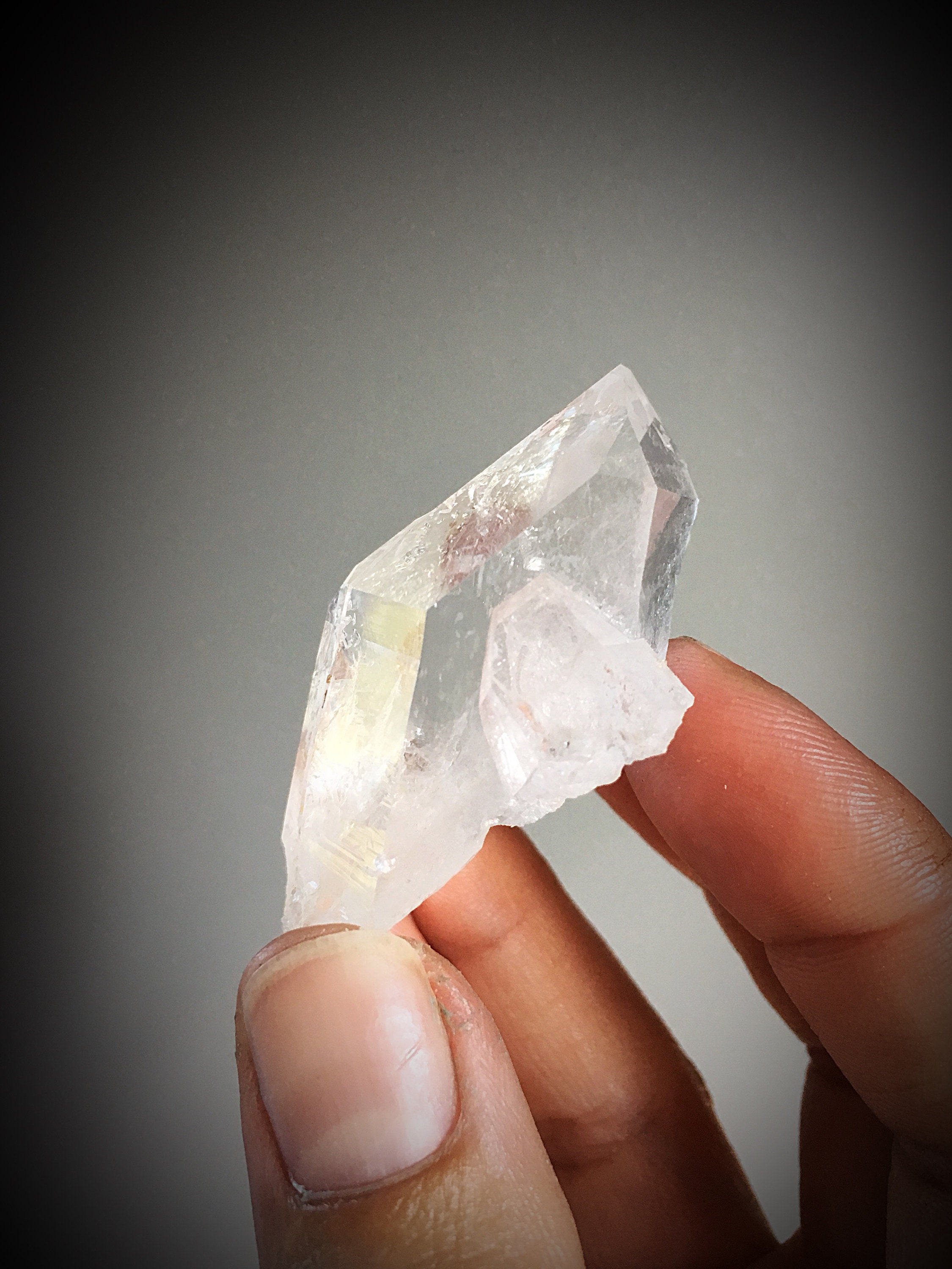 Arkansas Quartz Crystal Self Healing Point