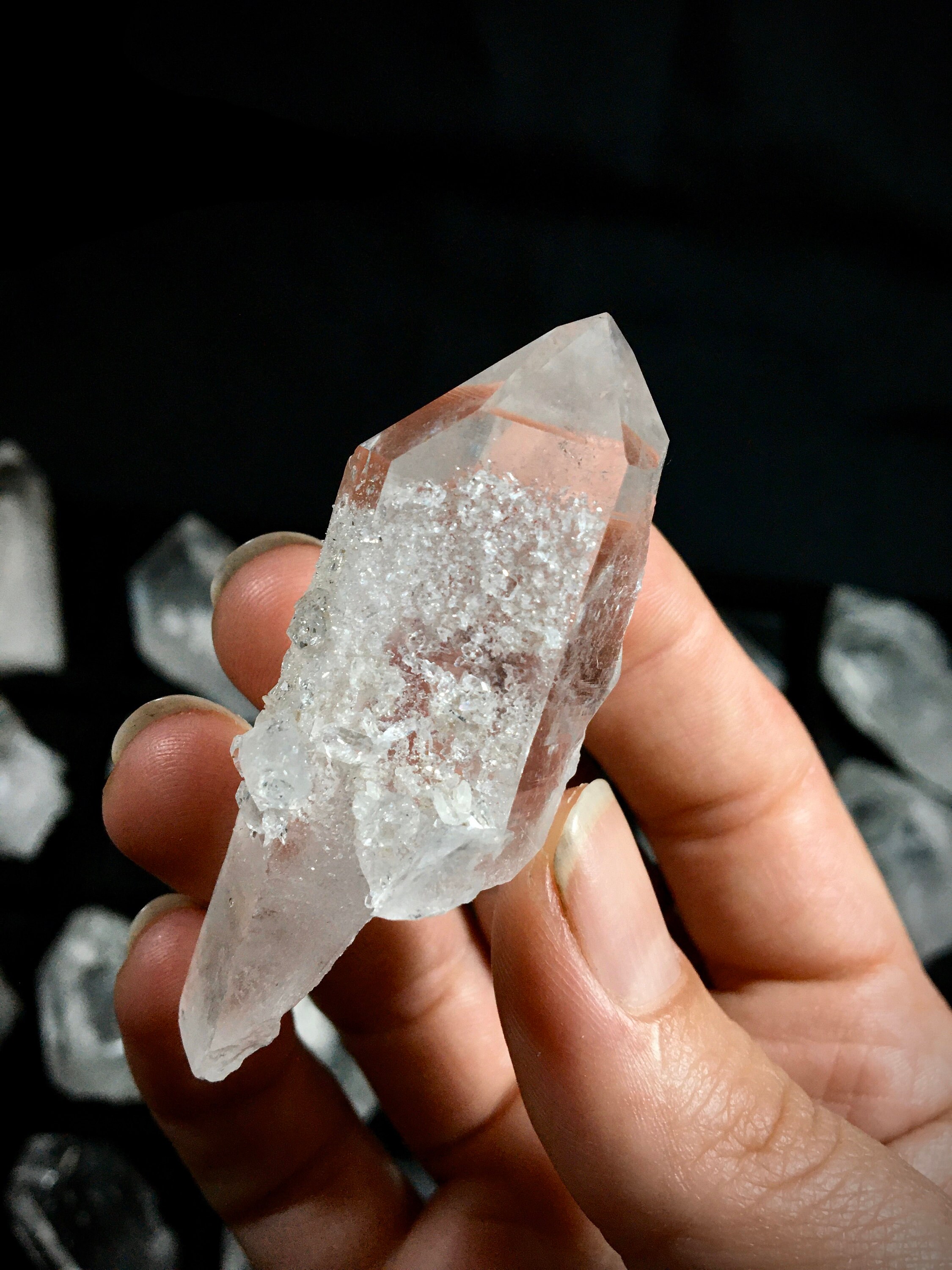 Arkansas Quartz Crystal Lot 32 pieces!!