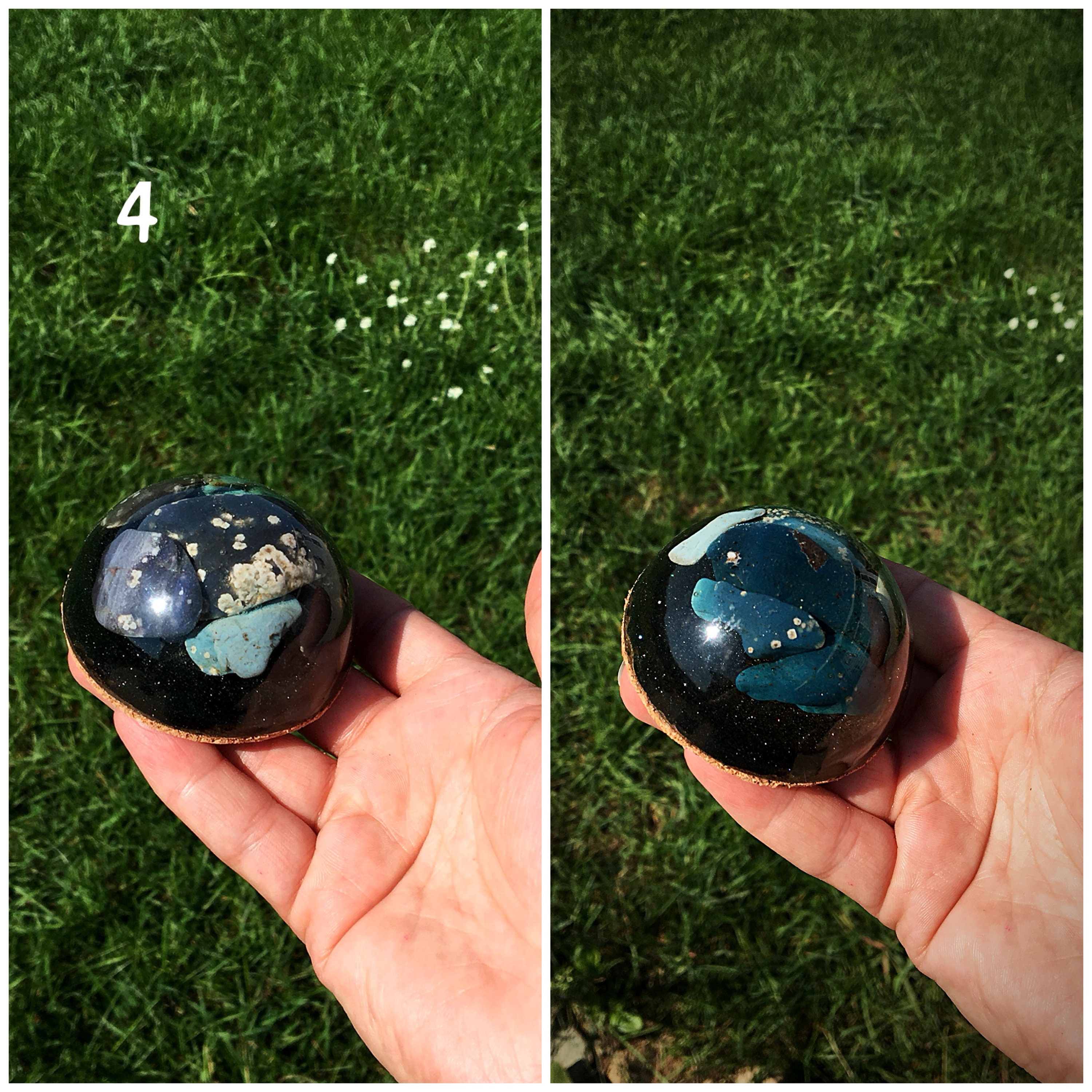 Epoxy Stone Paperweights