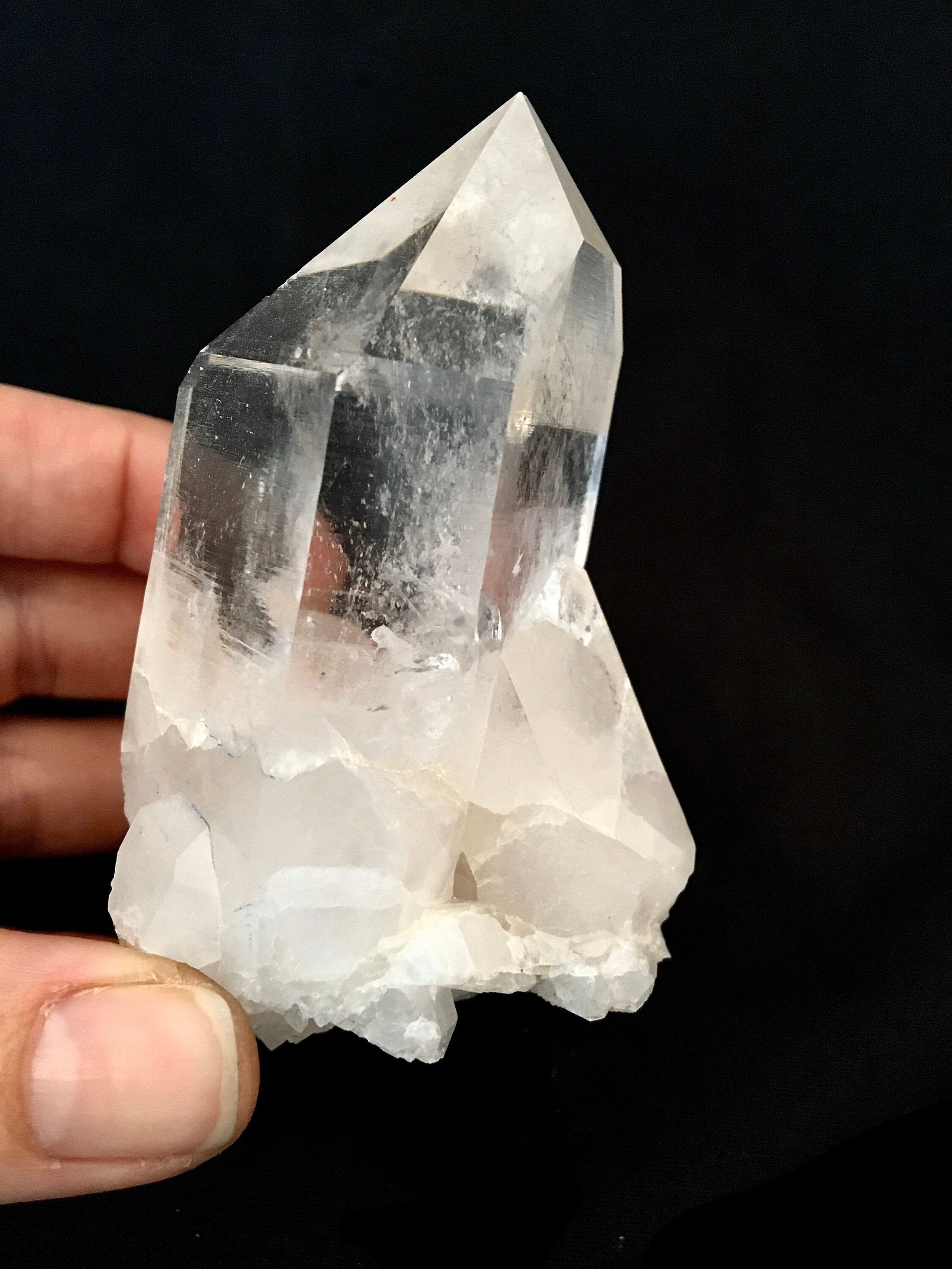 Arkansas Quartz Crystal Self Healed Point